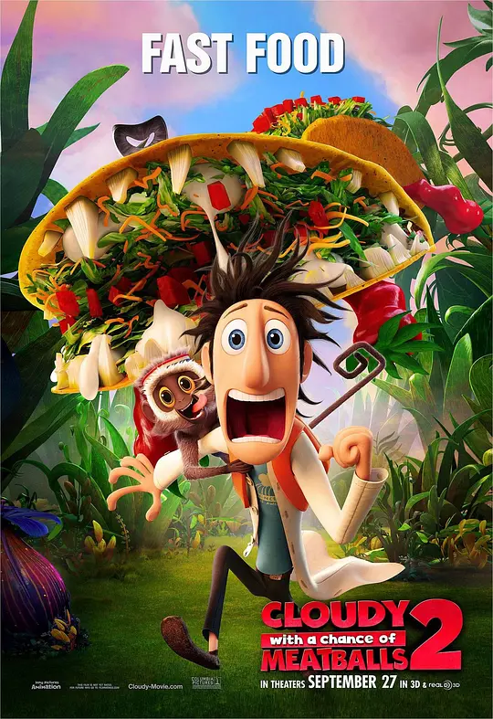 天降美食2.Cloudy with a Chance of Meatballs 2 2013 Upscaled BluRay 2160p HDR10 HEVC DTS-HD