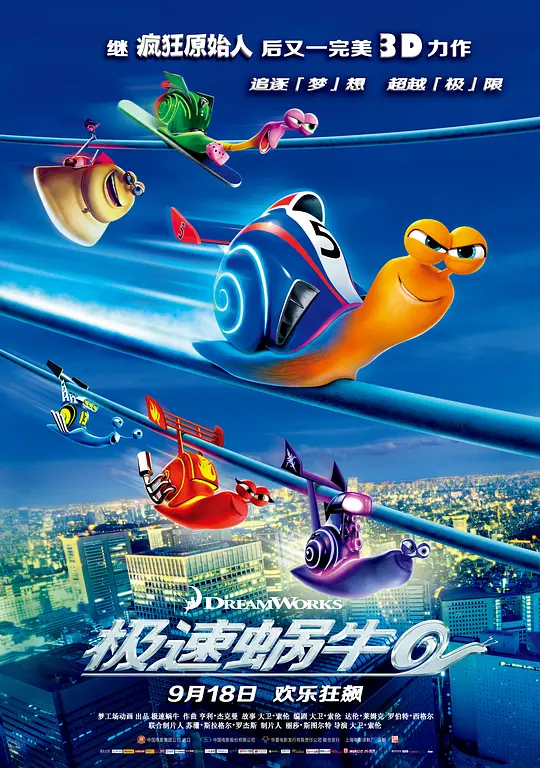极速蜗牛.Turbo 2013 BluRay 2160p Upscaled HDR10 HEVC DTS-HD MA 7.1 x265