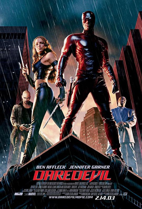 超胆侠.Daredevil Theatrical Cut (2003) 2160p HDR Ai Upscale