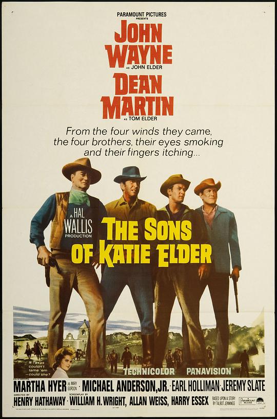 孝义双全.The Sons of Katie Elder 1965 Upscaled BluRay 2160p HDR10 HEVC DD 2.0 x265